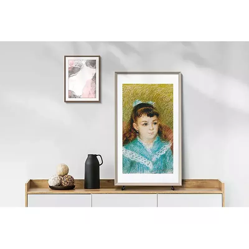 Samsung The Frame GQ32LS03CBU 81,3 cm (32 colių) Full HD išmanusis televizorius su QLED ekranu, Wi-Fi, juodas