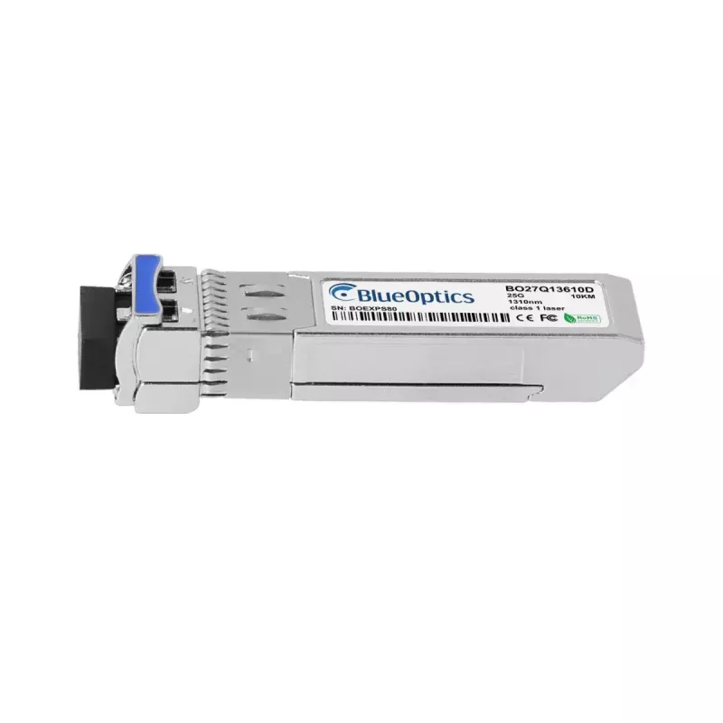 BlueOptics PAN-SFP28-25GBASE-LR-BO SFP28 LC šviesolaidinis siųstuvas-imtuvas, 25 Gbit/s, vienmodis, aliuminis, 20 g