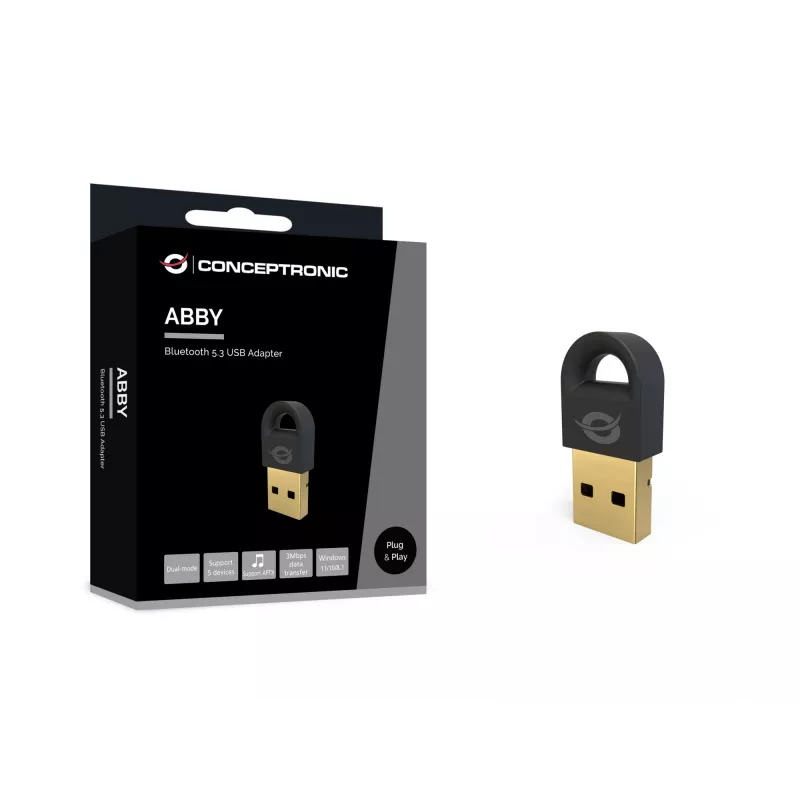 Conceptronic ABBY16B Bluetooth 5.3 USB adapteris