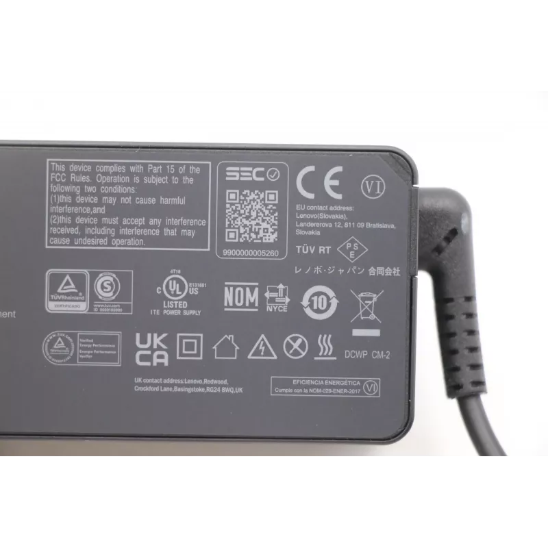 Lenovo 5A10W86251 maitinimo adapteris/inverteris 65 W, juodas