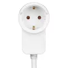 Hama Powerplug ilginimo laidas 3 m 2 AC lizdai Vidaus naudojimui Baltas
