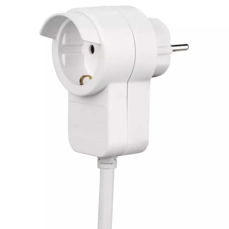 Hama Powerplug ilginimo laidas 3 m 2 AC lizdai Vidaus naudojimui Baltas