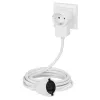 Hama Powerplug ilginimo laidas 3 m 2 AC lizdai Vidaus naudojimui Baltas