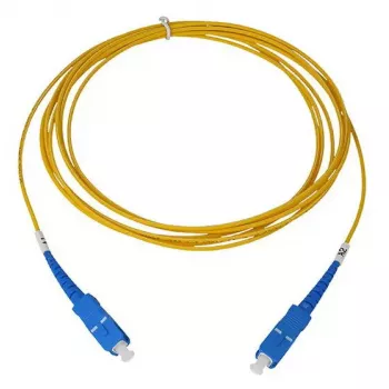 Skiemo šviesolaidinis laidas BlueOptics SFP2222BU1MK SC SC OS2 1 m Geltona