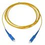 Skiemo šviesolaidinis laidas BlueOptics SFP2222BU1MK SC SC OS2 1 m Geltona