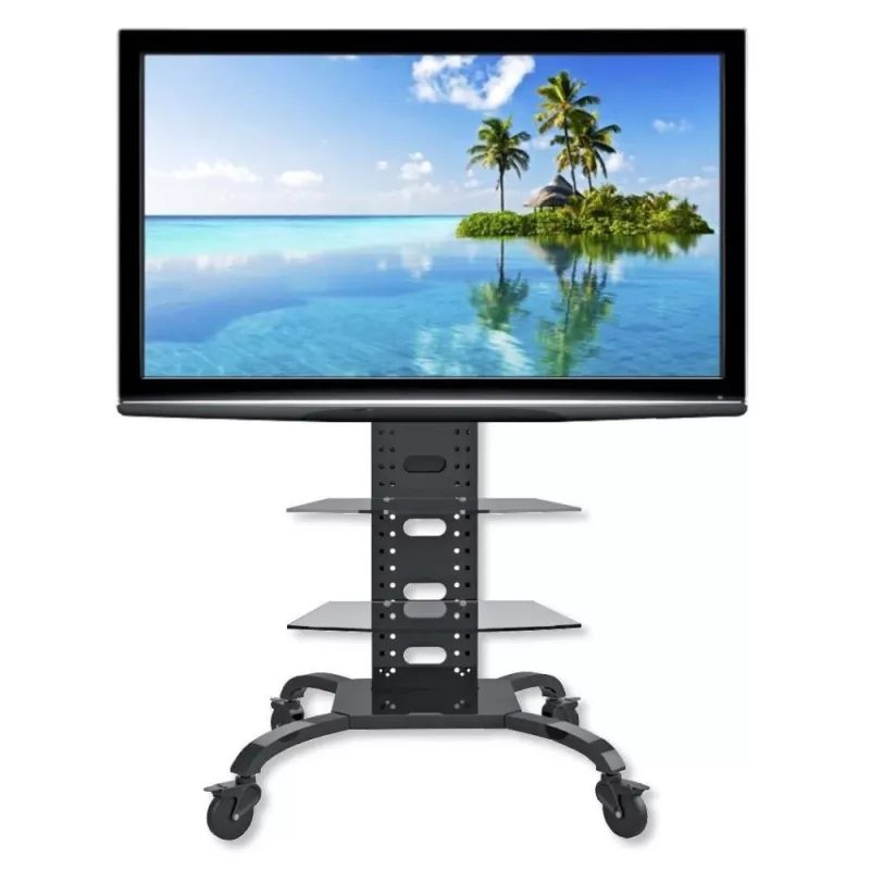 Techly ICA-TR8 stovas televizoriui ant ratų 177,8 cm (70 inch) juodas