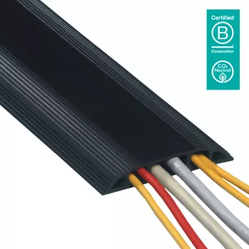 Dataflex Addit kabelių apsauga 150 cm 153, juoda, lipni juosta, 1 vnt.