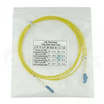 Skiemeninis šviesolaidinis kabelis BlueOptics SFP2121BU5MK 5 m LC OS2 9 µm