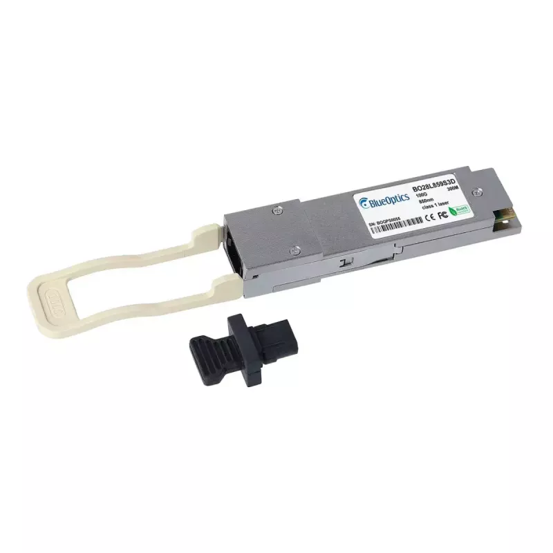 BlueOptics QSFP-100G-eSR4-MM850-BO QSFP28 100G eSR4 siųstuvas-imtuvas, daugiamodis, 850 nm