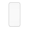 Apsauginė plėvelė PanzerGlass SAFE. by iPhone 17 Pro – itin plati PET plėvelė su juodu rėmeliu, sausa aplikacija, atspari įbrėžimams ir smūgiams