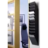 Literatūros stovas Durable FLEXIBOXX 12 lentynų Juoda