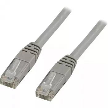Tinklo kabelis Deltaco TP-611 RJ-45 Cat6 1,5m pilkas