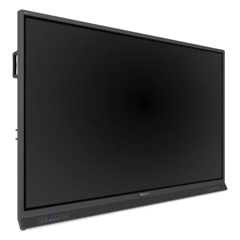 ViewSonic IFP7552-1B interaktyvus plokščiasis skydelis 190,5 cm (75 colių) LCD Wi-Fi 400 cd/m² 4K Ultra HD juodas liečiamas ekranas su įtaisytuoju procesoriumi Android