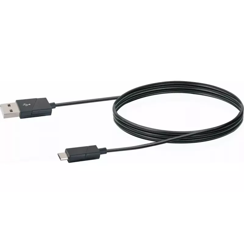 USB laidas Schwaiger LKW 120 M 1,2 m USB A / Micro-USB B juodas