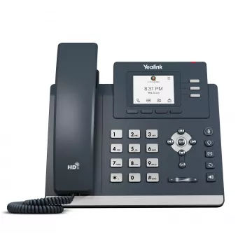IP telefonas Yealink MP52 cEdition pilka su laidiniu rageliu, Android