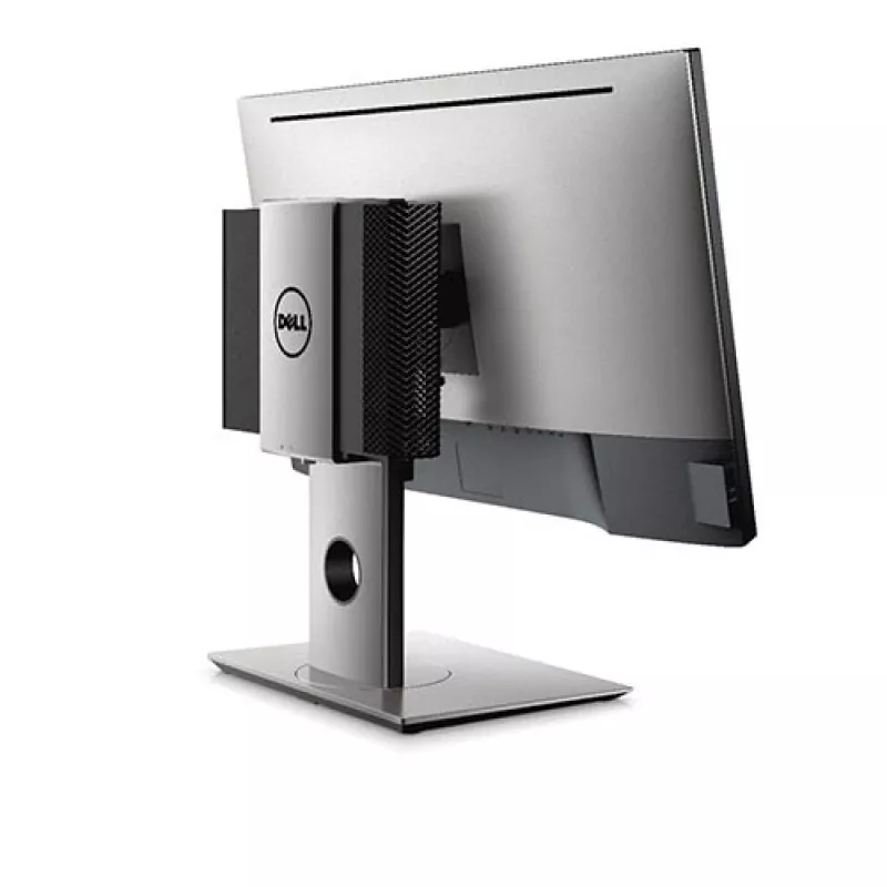 DELL MFS18 68.6 cm (27 coli) stovas stalui Juodas, Sidabrinis