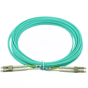 Skaidulinis optinis kabelis BlueOptics AJ833A 0,5 m LC OM3 Aqua