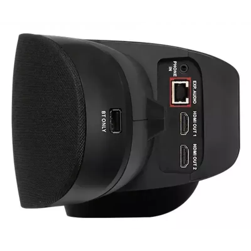 AVerMedia VB370A 4K USB konferencinė kamera – 8 MP Exmor CMOS, 3840×2160 @30fps, 92° matymo kampas, 4x skaitmeninis priartinimas, juoda, stalinis/tvirtinimo stovas