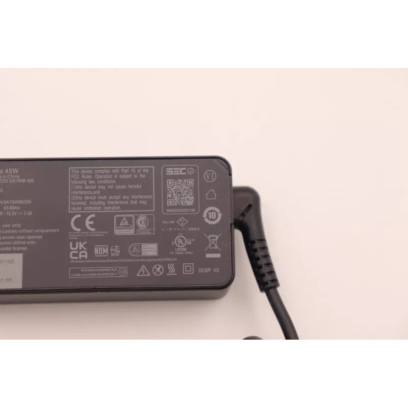 Lenovo 5A10W86299 maitinimo adapteris / keitiklis Vidaus 45 W Juoda