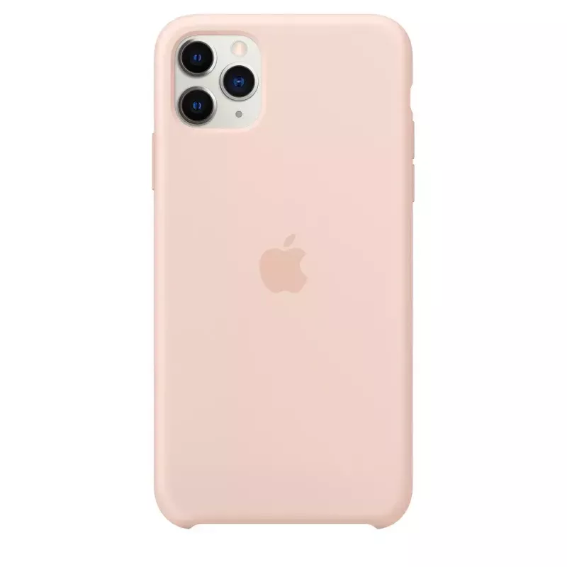 Dėklas Apple iPhone 11 Pro Max Silikoninis Pink Sand