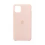 Dėklas Apple iPhone 11 Pro Max Silikoninis Pink Sand