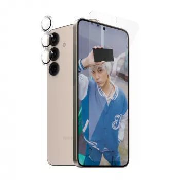 PanzerGlass 2-in-1 apsaugos rinkinys Samsung Galaxy S25+ – ekrano ir kameros stiklas