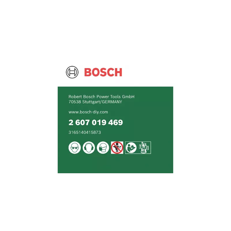 Bosch 2 607 019 469 frezų rinkinys 15 vnt.