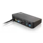 Lenovo 40A40090DK dokavimo stotelė / prievadų kartotuvas, laidinis, USB 3.2 Gen 1 (3.1 Gen 1) Type-A, juoda