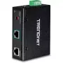 Trendnet TI-SG104 tinklo skirstytuvas, PoE, metalinis korpusas, juodas
