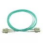 BlueOptics SFP3232EU0.5MK InfiniBand šviesolaidinis kabelis 0,5 m 2x SC Aqua