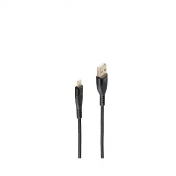 Laidinimas Lightning 1m ShiverPeaks BS20-73025 Juoda