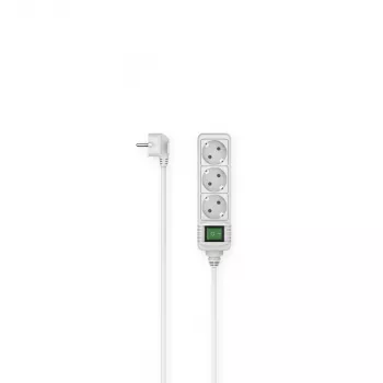 Hama 00223001 ilgintuvas 1,4 m 3 AC lizdai Baltas