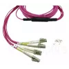 BlueOptics CBL-MPO12-4LC-OM4-5M-BO InfiniBand šviesolaidinis kabelis 4x LC MPO 5m