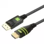 Techly DisplayPort į HDMI kabelis keitiklis 5 m ICOC DSP-H-050