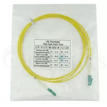 BlueOptics SFP2121BU1MM InfiniBand šviesolaidinis kabelis 1 m LC geltonas