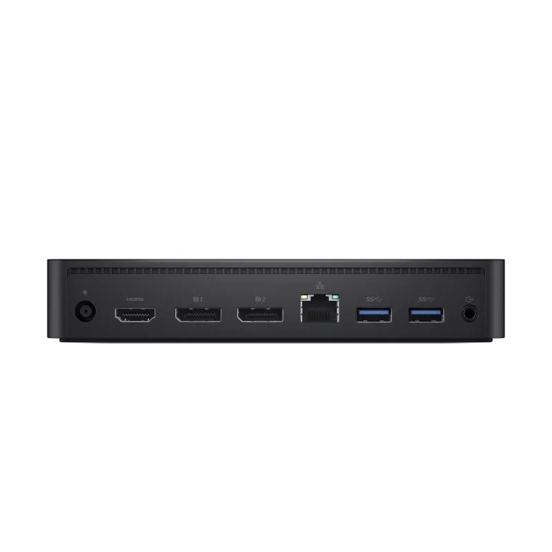 DELL D6000 belaidė stotelė USB 3.2 Gen 1 (3.1 Gen 1) Type-C juoda