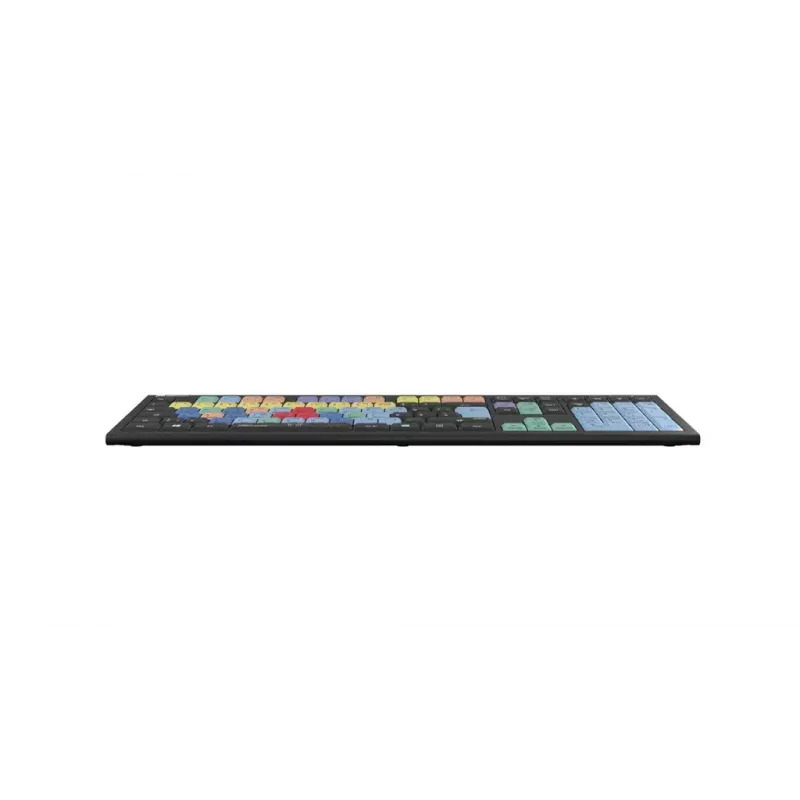 Klaviatūra Logickeyboard LKB-CBASE-A2PC-DE Universal USB QWERTZ vokiška juoda