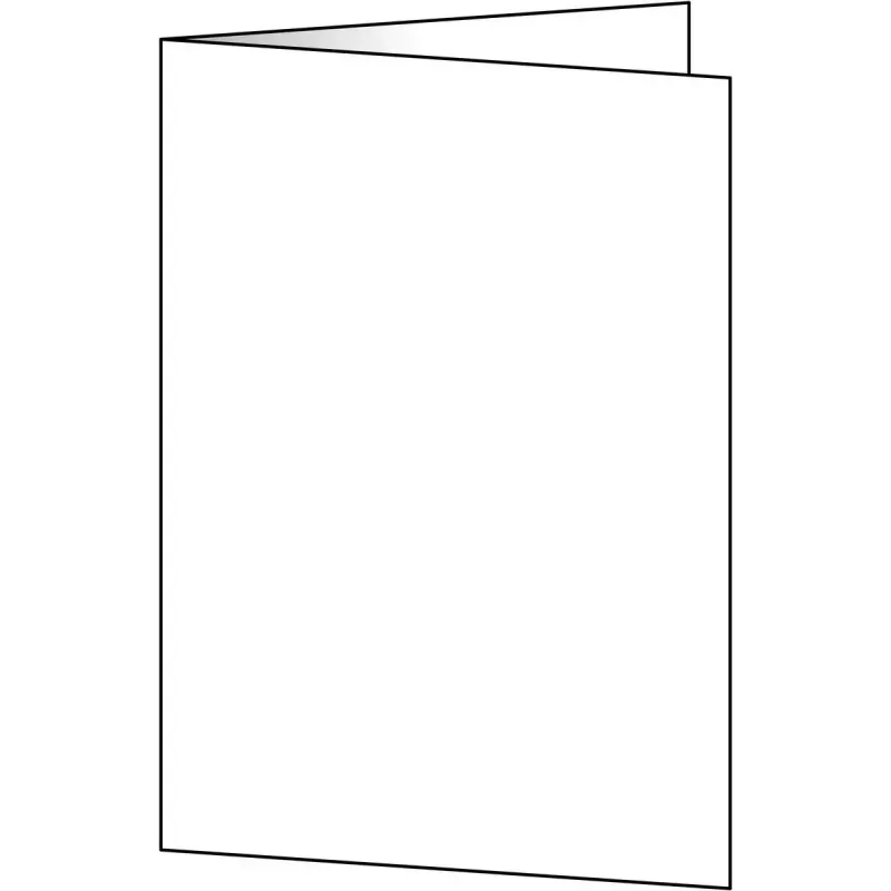Sveikinimo atvirukas Sigel DP910, A4 su lenkimo linija, 185 g/m², 50 vnt.