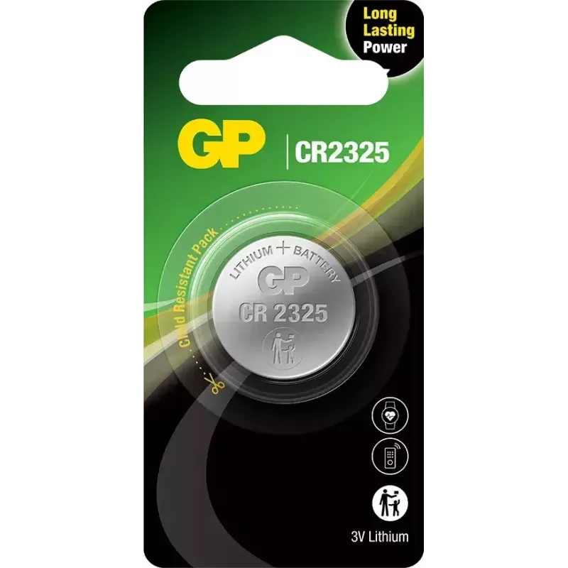 Vienkartinė ličio baterija GP CR 2325-C1
