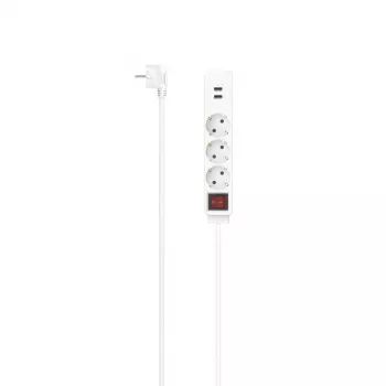 Hama 00223181 ilgintuvas 1,4 m 3 AC lizdai Vidaus baltas