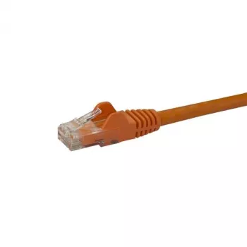 StarTech.com 7m CAT6 Ethernet kabelis - oranžinis CAT6 Gigabit Ethernet laidas - 250MHz 100W PoE RJ45 UTP tinklo/jungiamasis kabelis su apsauga nuo užkabinimo ir įtempimo mažinimu, individualiai išbandytas