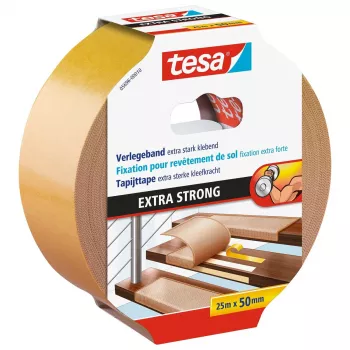 Tesa 5686 polipropileno (PP) tvirtinimo juosta, 10 m × 50 mm × 0,24 mm, balta