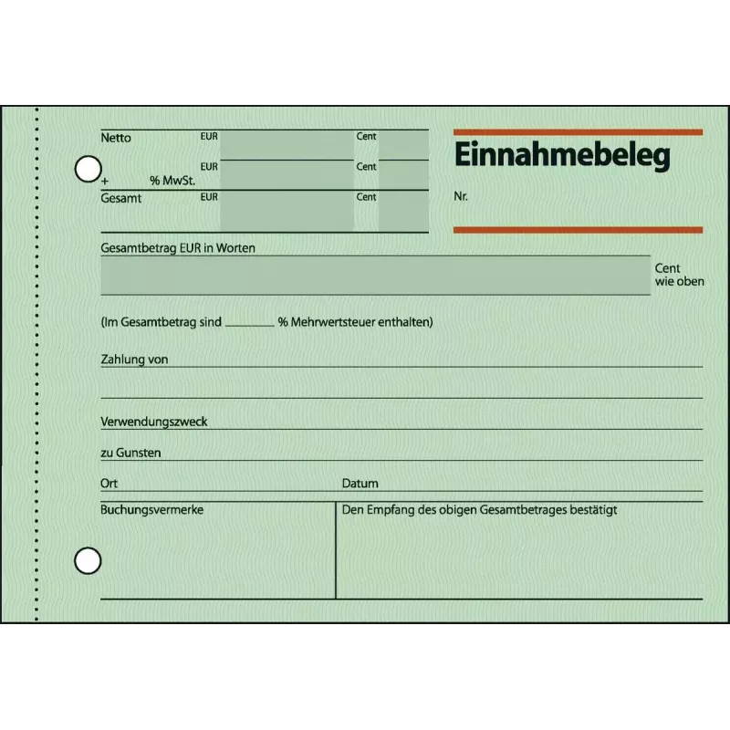 Verslo forma Sigel EB615 Green A6 50 lapų