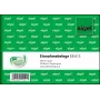 Verslo forma Sigel EB615 Green A6 50 lapų