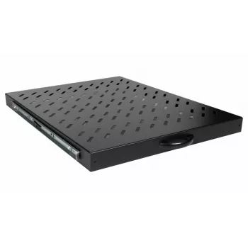 Equip EZVS-19-1-80-B stumdomoji lentyna 19 inch, 1U, 800 mm, juoda