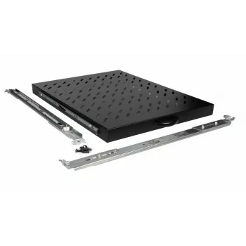 Equip EZVS-19-1-80-B stumdomoji lentyna 19 inch, 1U, 800 mm, juoda