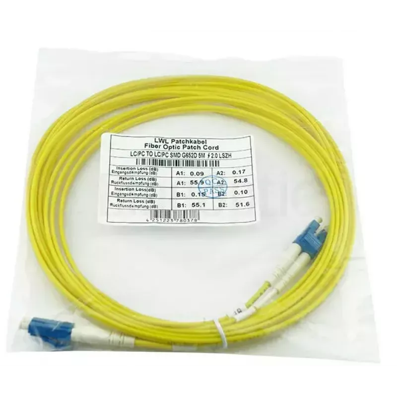 Skaidulinis optinis kabelis BlueOptics SFP3131BU0.5MK 0,5 m LC OS2 9 µm