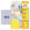 Lipnūs etikečių lapai Avery L7658-25, 4725 vnt., 25 lapų