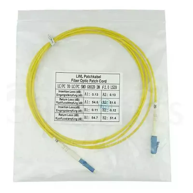 Skaidulinis optinis kabelis BlueOptics SFP2121BU0.5MK 0,5 m LC OS2 9 µm