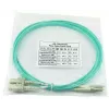 BlueOptics LC-SC daugiamodis OM3 Duplex šviesolaidinis komutacinis kabelis, LC-UPC/SC-UPC, 1 m, smėlio spalvos (suderinamas su Corning 055702K512000001M)